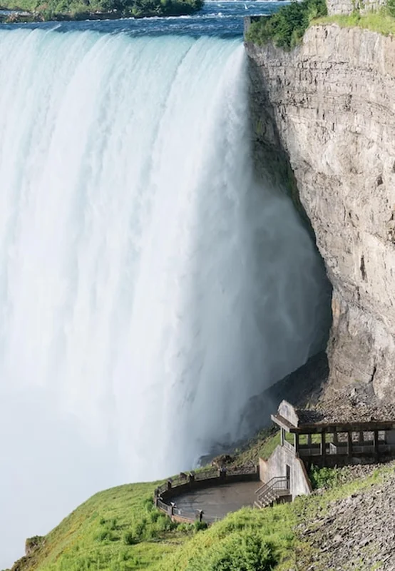 Kanadyjski wodospad Horseshoe Falls w Niagara